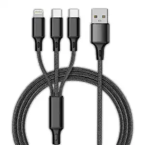 Diamond Car 3in1 Ladekabel 2 m