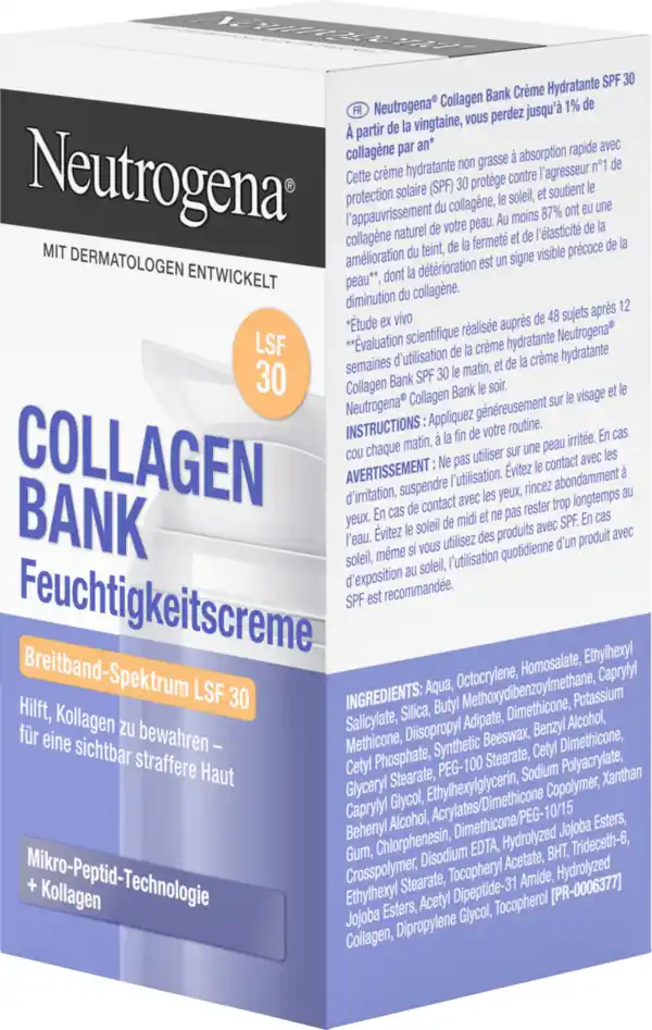 Bild 3 von Neutrogena Collagen Bank Feuchtigkeitscreme LSF 30, 50 ml