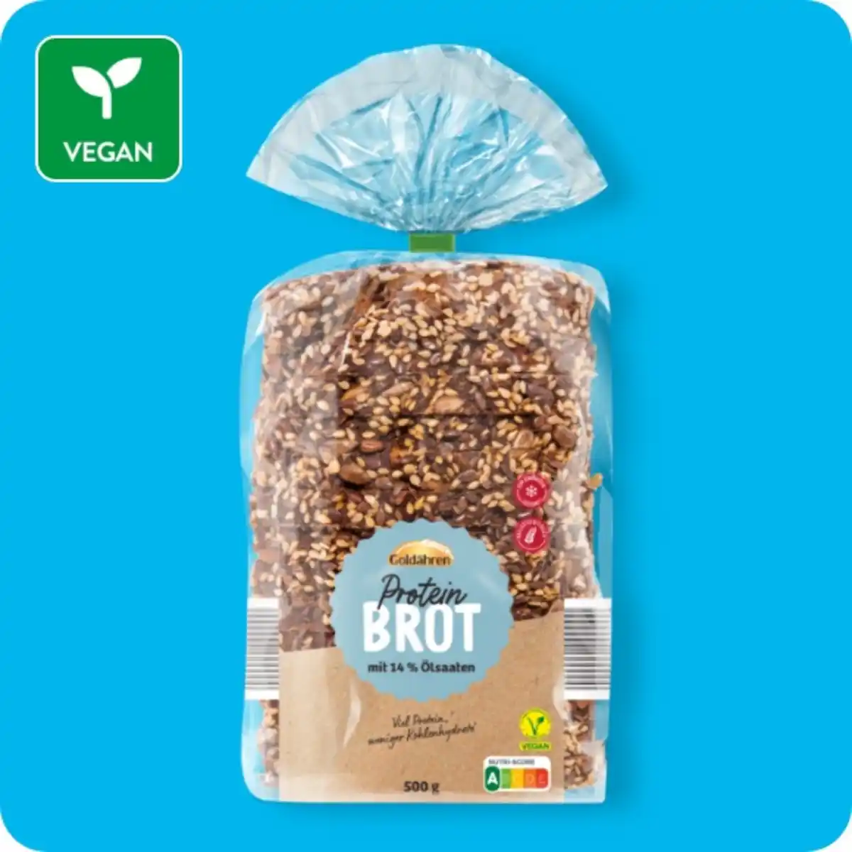 Bild 1 von GOLDÄHREN Proteinbrot