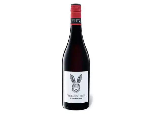 Bild 1 von Der kleine Fritz Spätburgunder Pfalz QbA trocken, Rotwein 2021