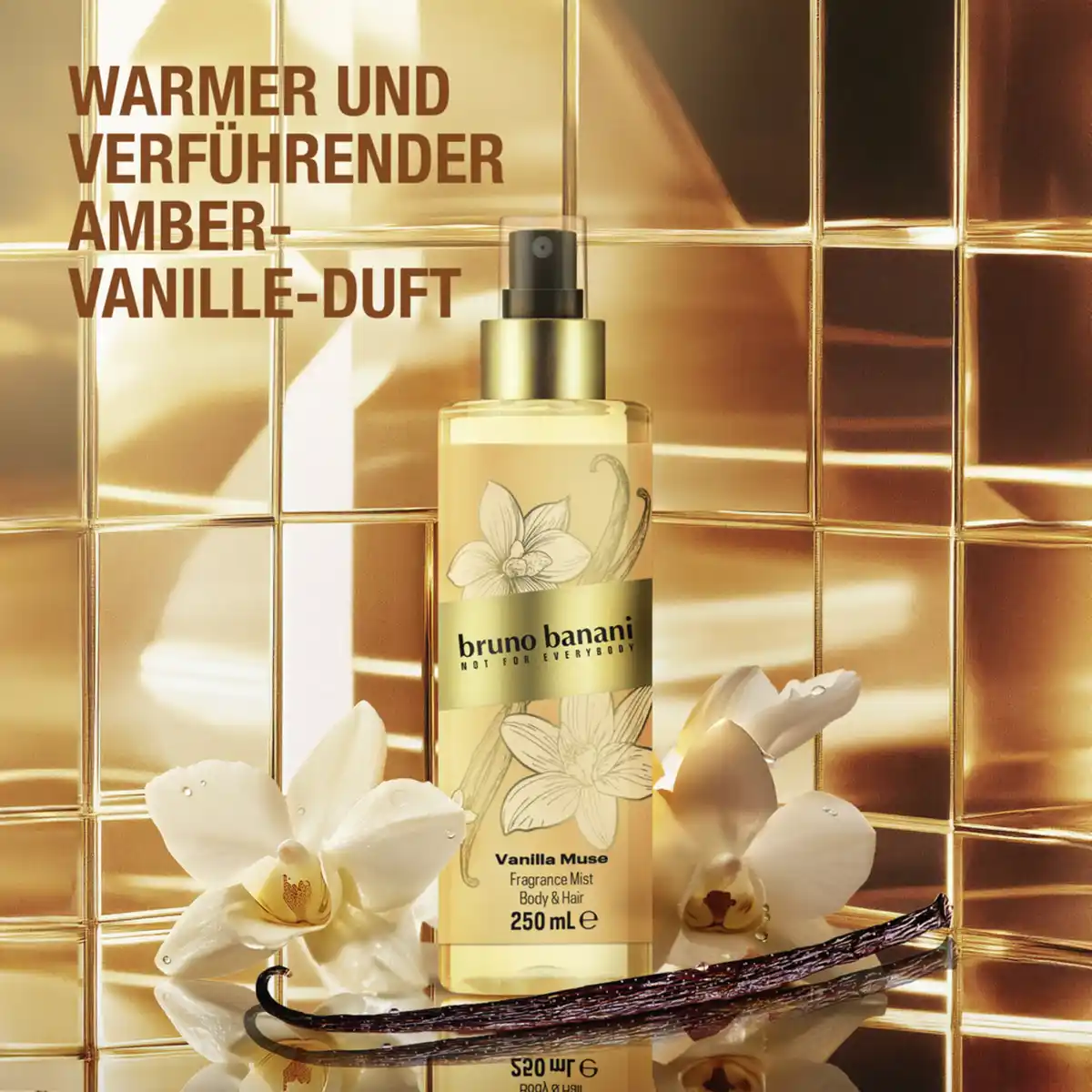 Bild 4 von bruno banani Vanilla Muse, Body & Hair Splash 250 ml