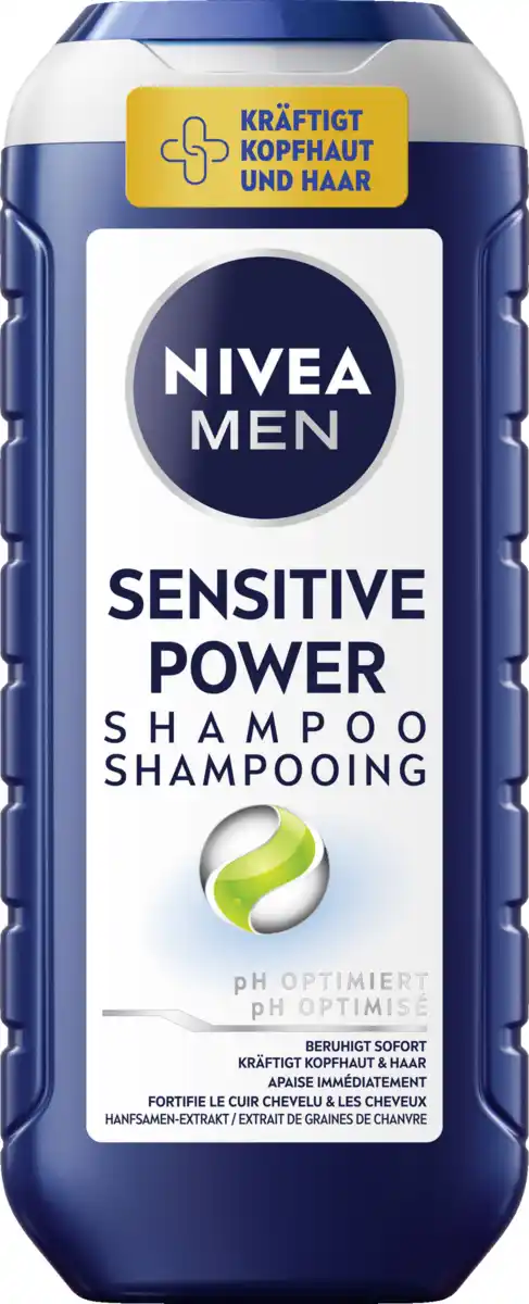 Bild 1 von NIVEA MEN Sensitive Power Shampoo, 250 ml