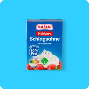 MILSANI H-Schlagsahne, Mind. 30 % Fett