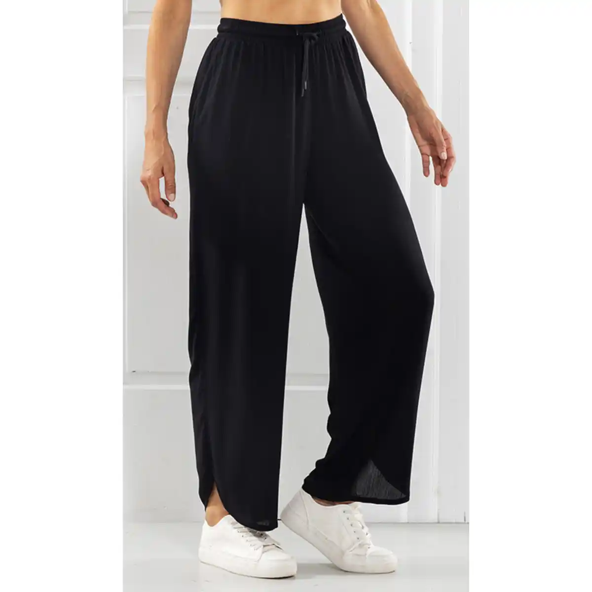 Bild 2 von Ellenor Crinkle-Loungewear-Hose