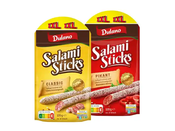 Bild 1 von XXL Dulano Salami Sticks,  120 g