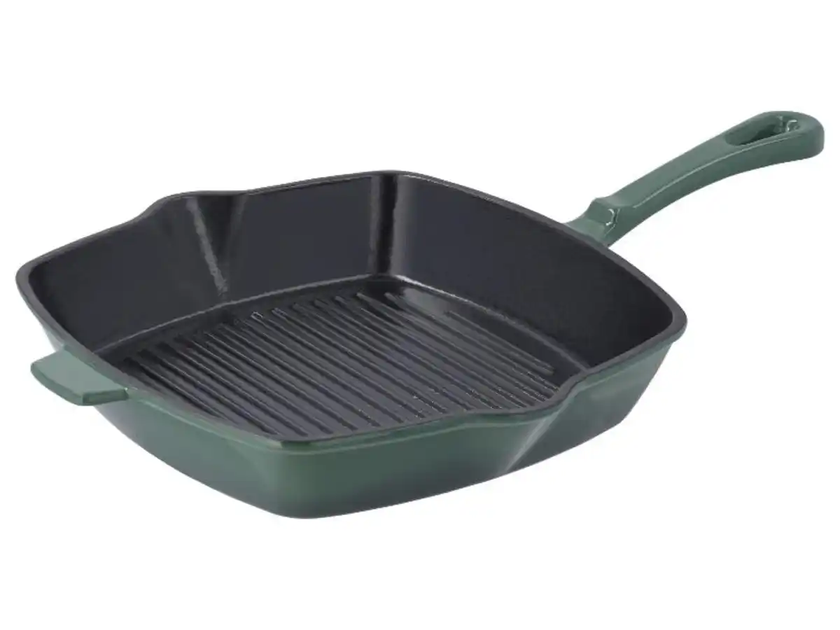 Bild 2 von SILVERCREST® Premium-Gusseisengrillpfanne 24 cm, für alle Herdarten