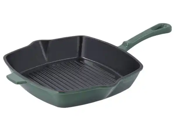 Bild 2 von SILVERCREST® Premium-Gusseisengrillpfanne 24 cm, für alle Herdarten