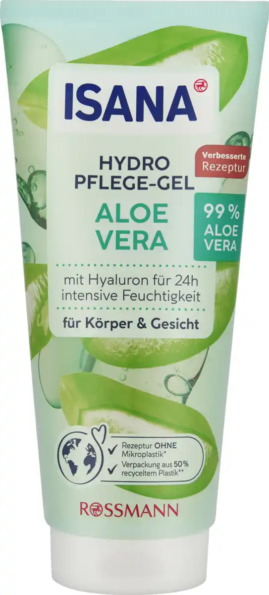 Bild 1 von ISANA Hydro Pflege-Gel Aloe Vera, 200 ml