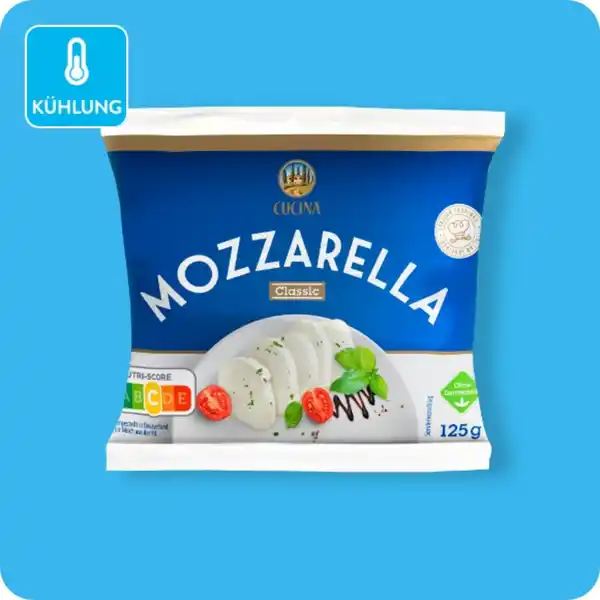 Bild 1 von CUCINA/CUCINA NOBILE Mozzarella, Classico oder Leicht mit 8