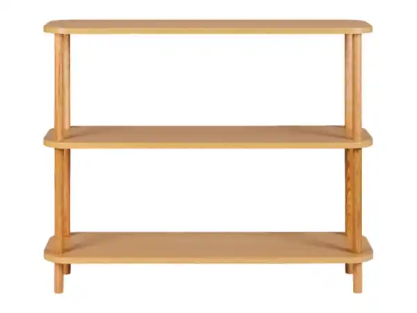 Bild 3 von LIVARNO home Regal mit abgerundeten Ecken 100x30x80 cm