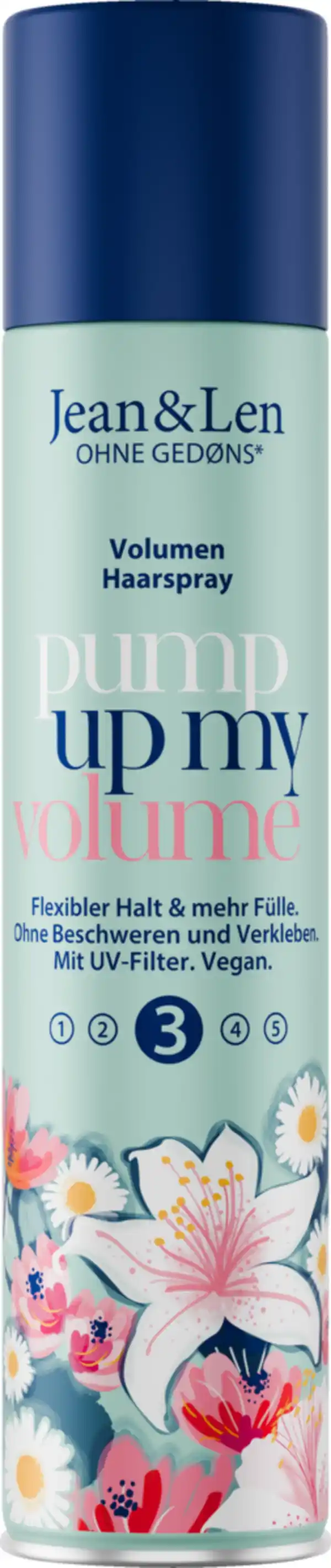 Bild 1 von Jean&Len Pump Up My Volume Volumen Haarspray, 250 ml