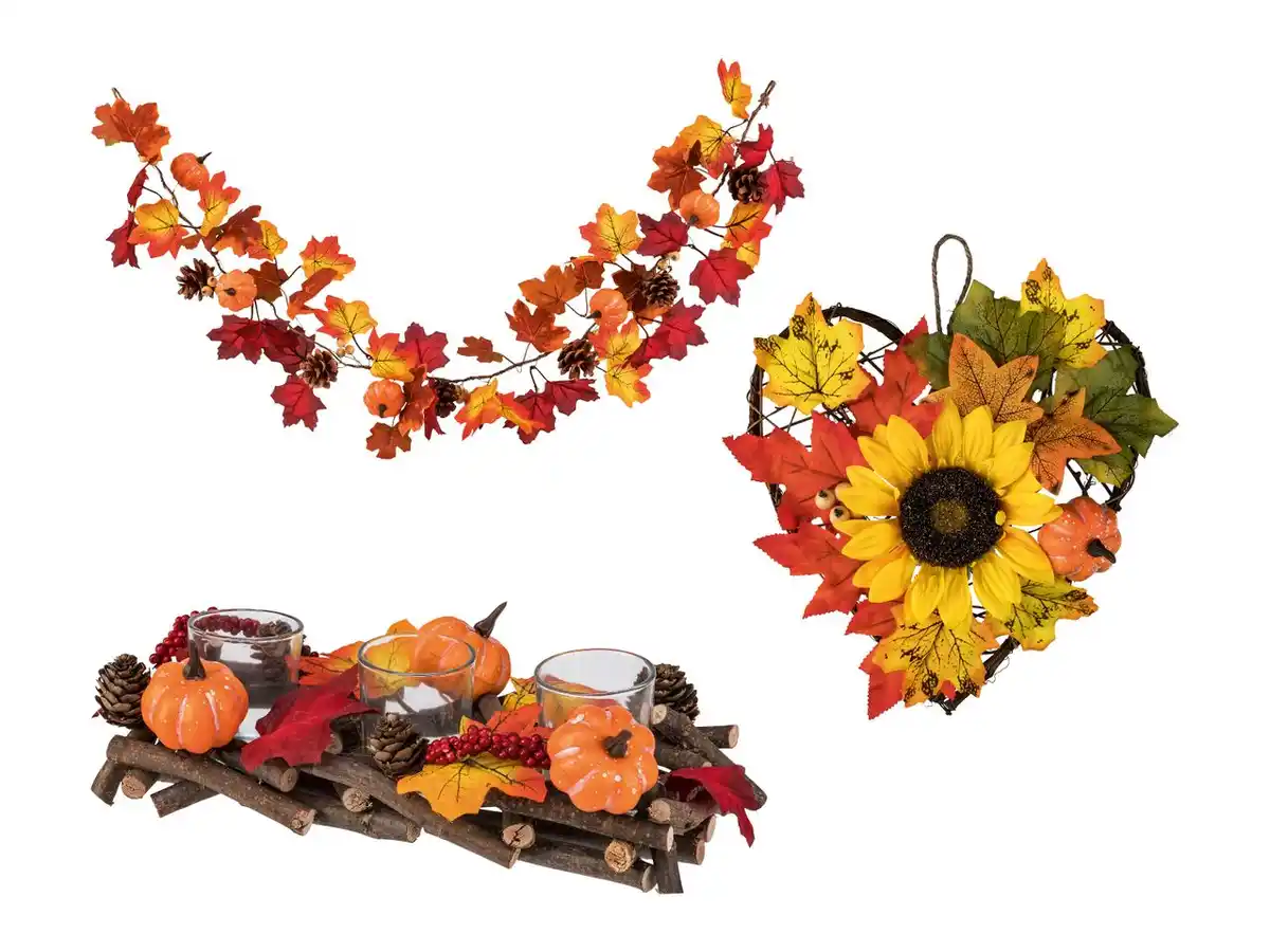 Bild 1 von Livarno Home Herbst-Kunstpflanzen-Dekoration