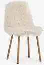 Bild 1 von Esszimmerstuhl JONSTRUP teddy off-white Stoff/eichefarben