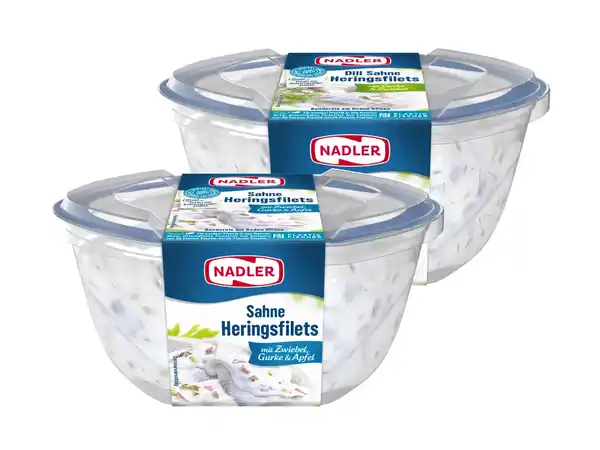 Bild 1 von Nadler Sahne Heringsfilets,  440 g