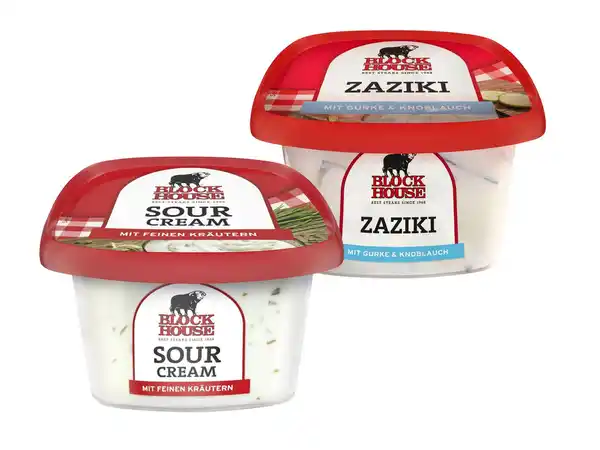Bild 1 von Block House Sour Cream/Zaziki,  200 g