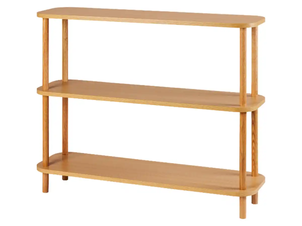 Bild 1 von LIVARNO home Regal mit abgerundeten Ecken 100x30x80 cm