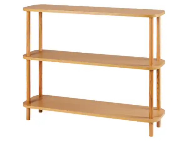 Bild 1 von LIVARNO home Regal mit abgerundeten Ecken 100x30x80 cm