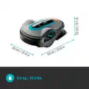 Bild 2 von GARDENA Rasenmähroboter »smart SILENO life«, 18 V, für ca. 1000 m²