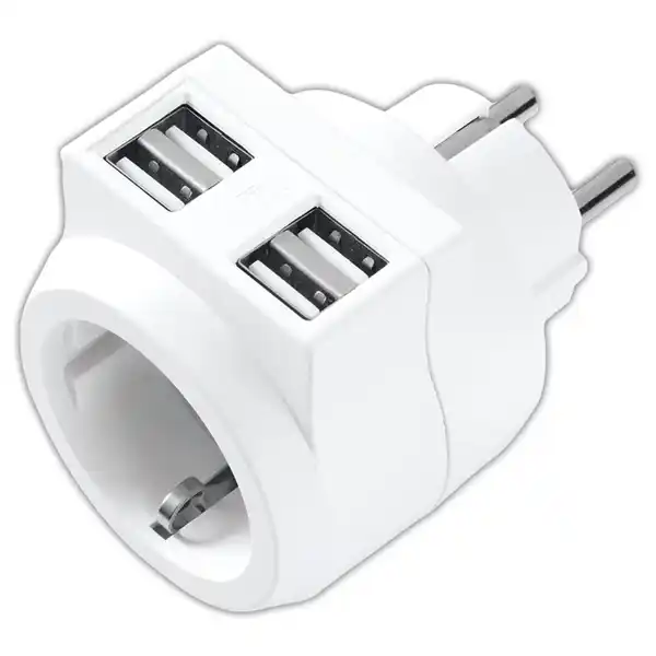 Bild 2 von Powertec Electric Steckdosenadapter
