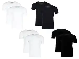 MEXX Herren Unterhemd-T-Shirt, 2 Stück