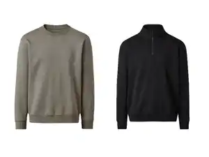 esmara Men Herren Sweatpullover, mit Baumwolle