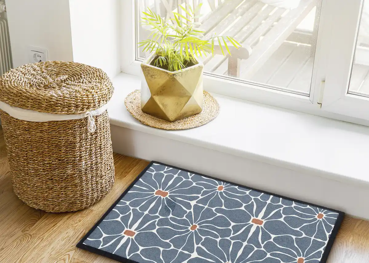 Bild 2 von IDEENWELT Schmutzfangmatte Flowers