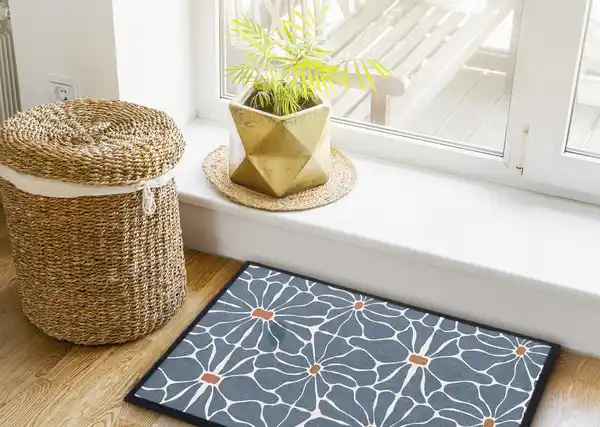 Bild 2 von IDEENWELT Schmutzfangmatte Flowers