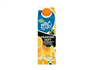 Fairglobe Way To Go Orangensaft,  1 l