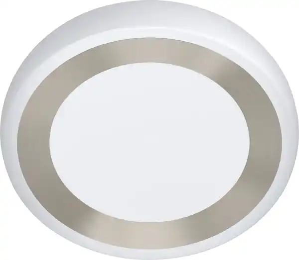 Bild 1 von Eglo LED Deckenleuchte Ruidera weiß silber Ø 48 cm