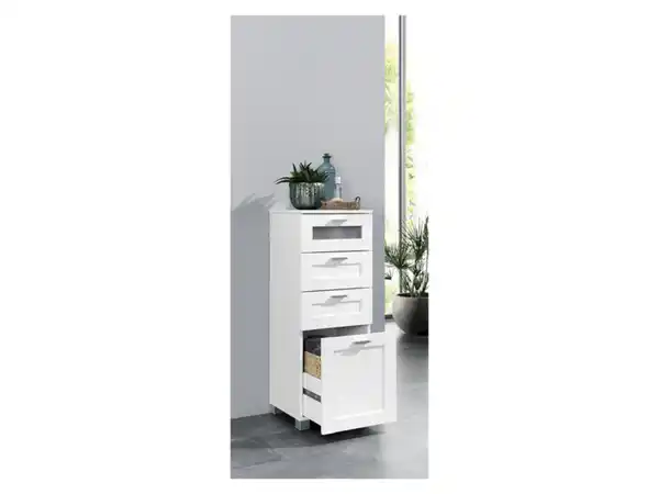 Bild 2 von LIVARNO home Bad-Seitenschrank »Basel«, mit 4 Schubladen