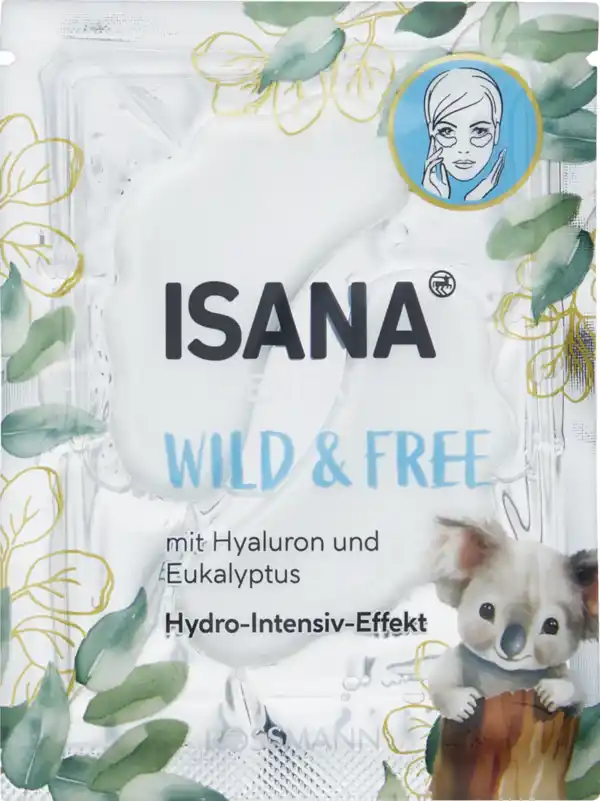 Bild 1 von ISANA Augenpads Wild & Free Wolke