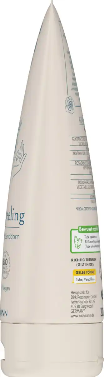 Bild 1 von Alterra NATURKOSMETIK Körperpeeling Bio-Rose & Bio-Sanddorn Retro Edition, 200 ml