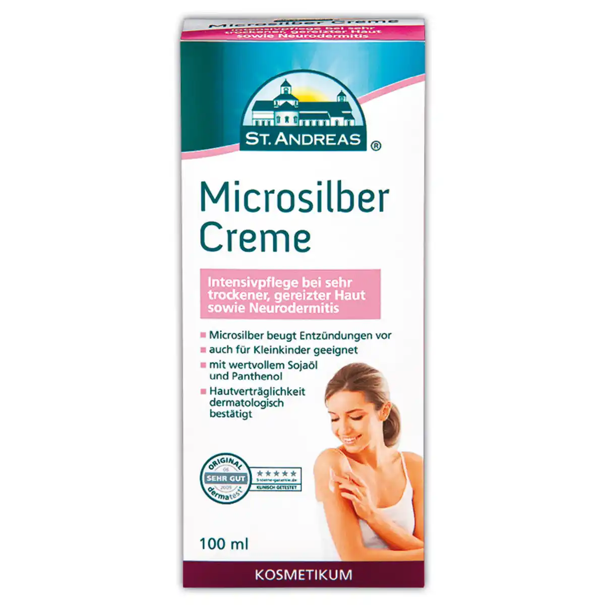 Bild 1 von St. Andreas Microsilber Creme / Handcreme / Fußbalsam
