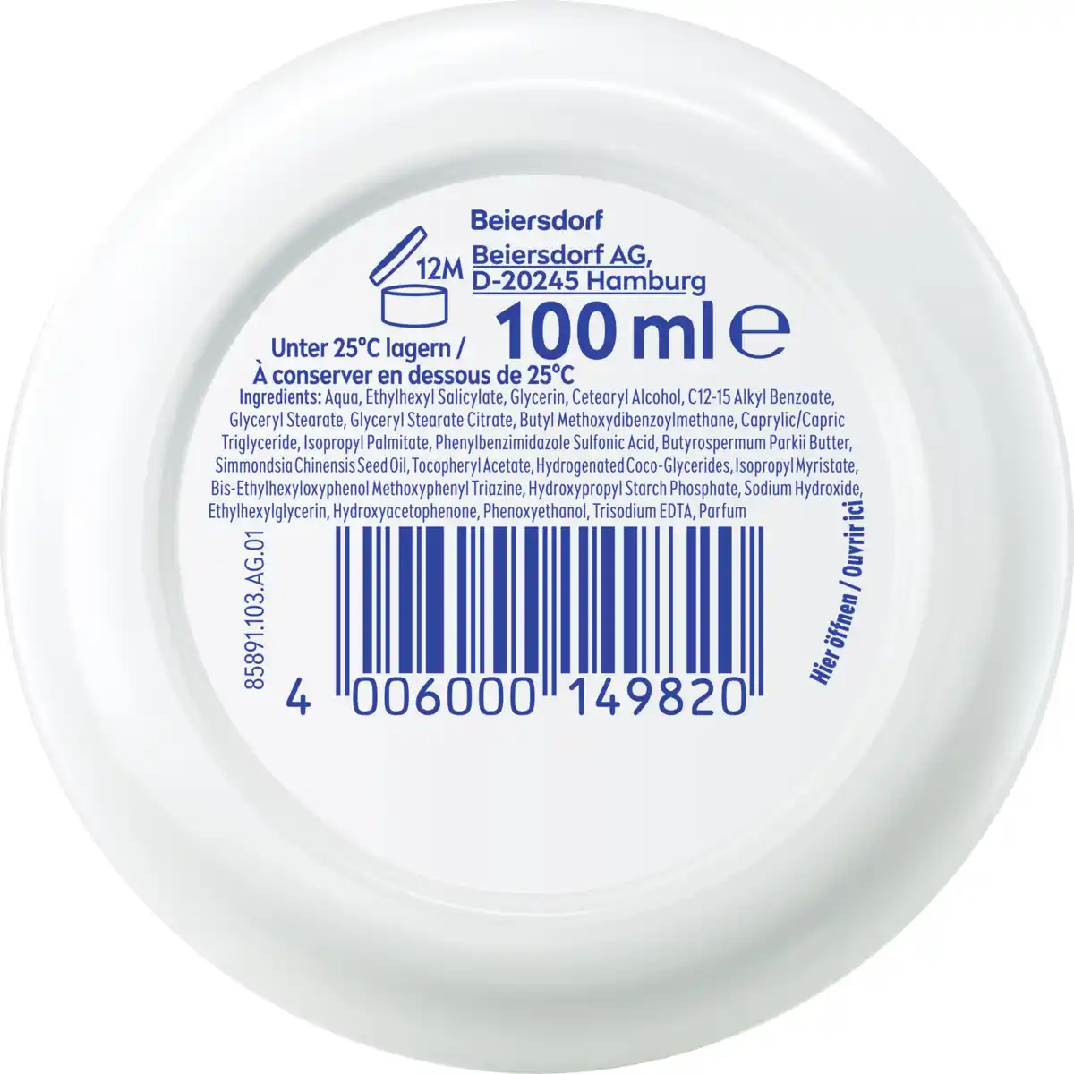 Bild 2 von NIVEA Soft Creme LSF 15, 100 ml