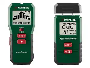 PARKSIDE® Multi-Sensor PMFD A3 / Holzfeuchtemessgerät PFMG A3