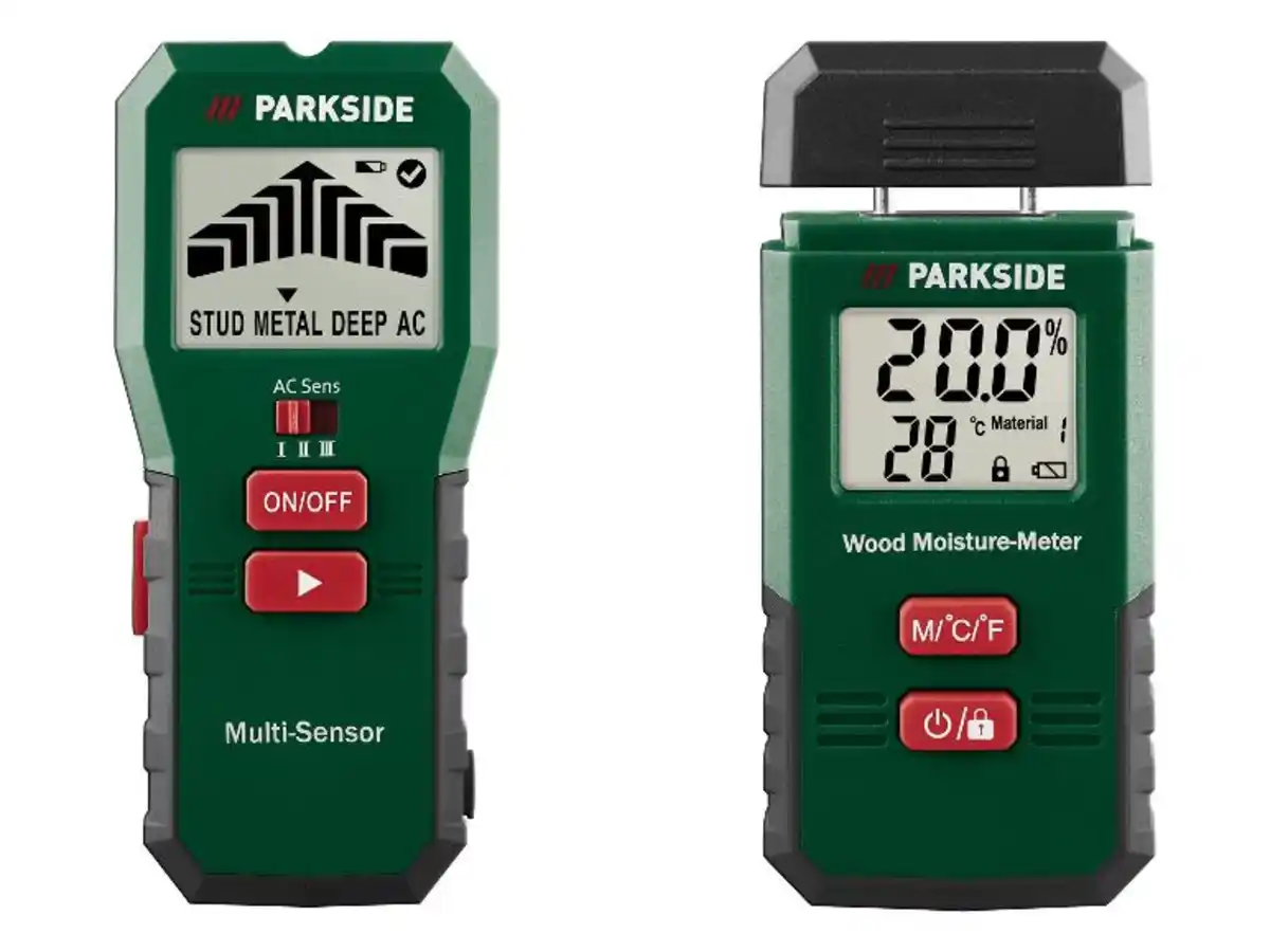 Bild 1 von PARKSIDE® Multi-Sensor PMFD A3 / Holzfeuchtemessgerät PFMG A3