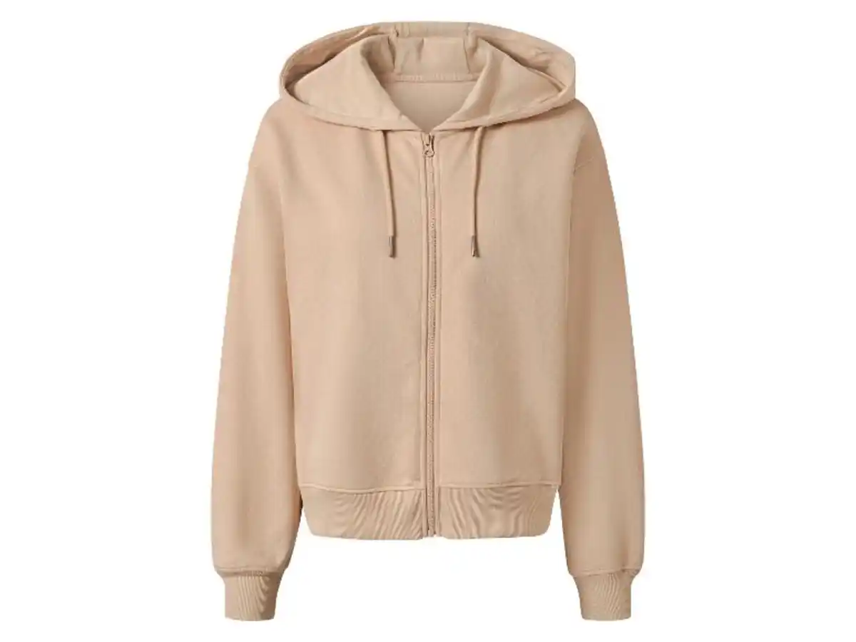 Bild 2 von esmara® Damen Sweatjacke, leger mit überschnittenen Schultern