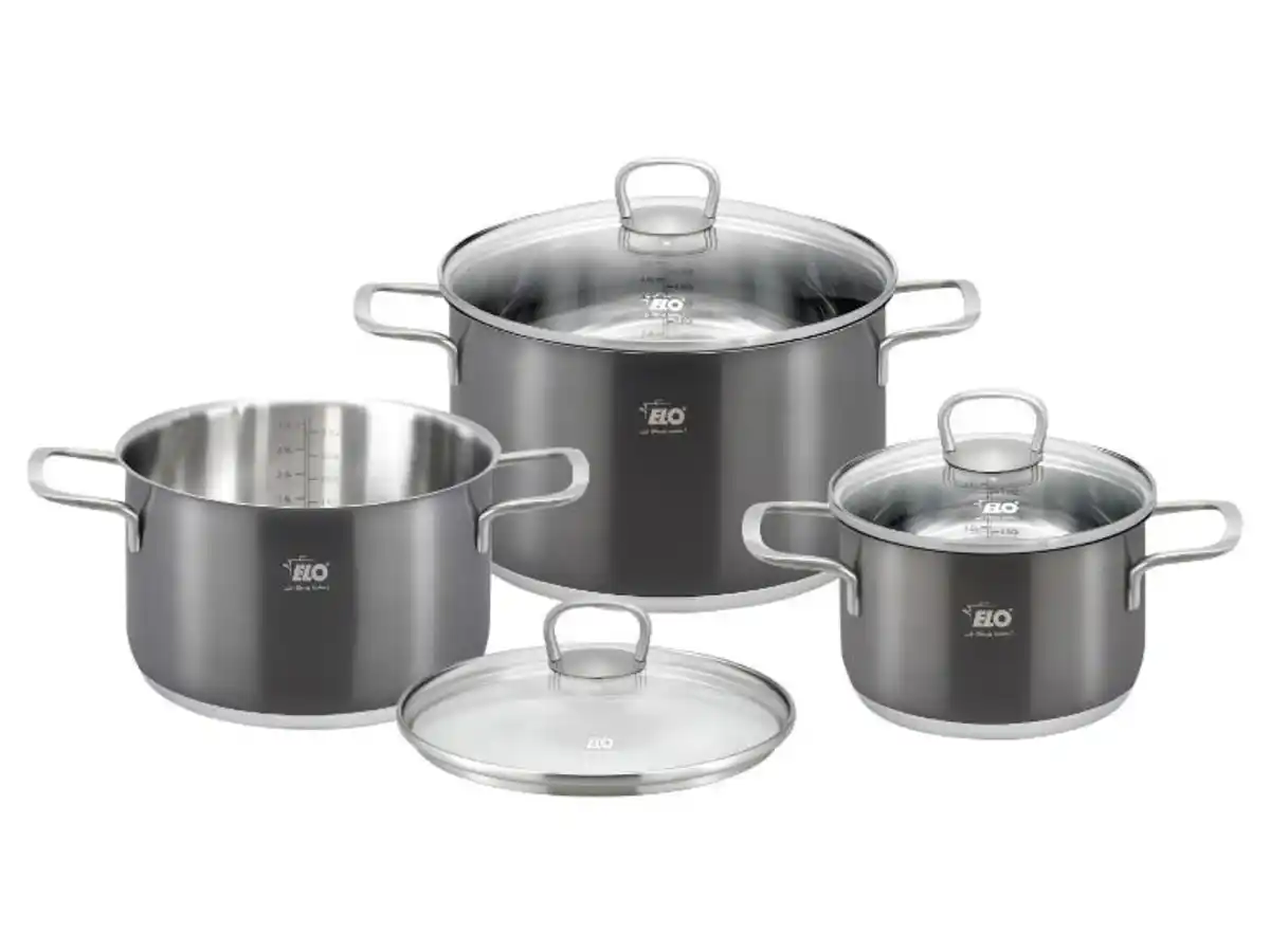 Bild 1 von ELO Edelstahl-Topfset, 6-tlg.