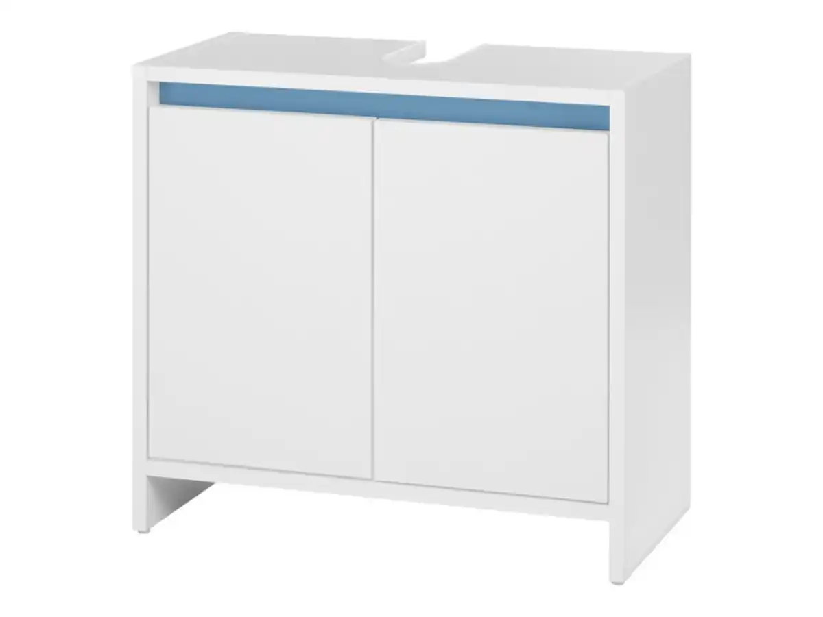 Bild 1 von LIVARNO home Waschbeckenunterschrank »Oslo«, mit 2 Türen, weiß