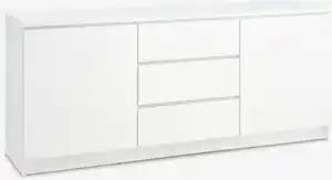 Sideboard LIMFJORDEN 2 Türen 3 Schubladen weiß