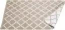 Bild 1 von IDEENWELT Webteppich Mosaik beige 60x90