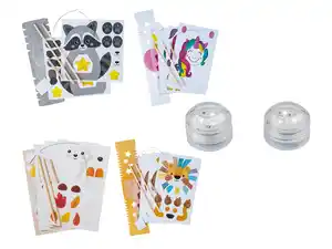 Crelando® Laternen-Bastelset/LED-Lichter