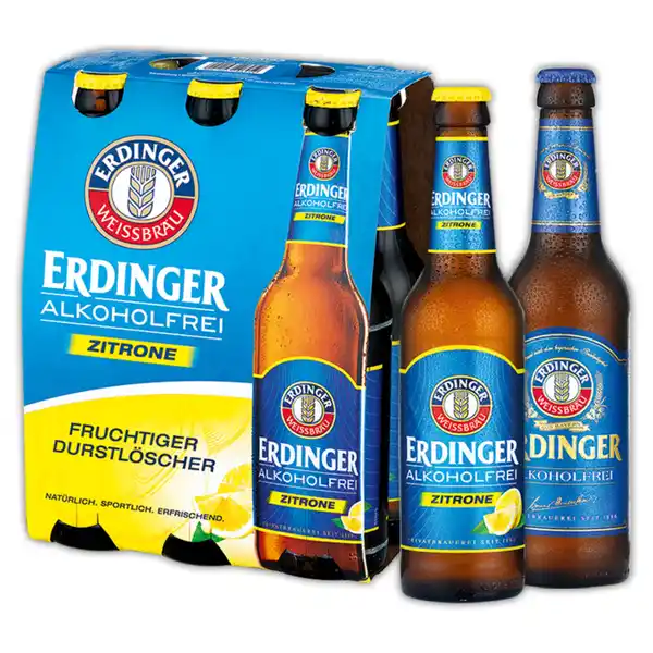 Bild 1 von Erdinger Weissbräu Weißbier alkoholfrei