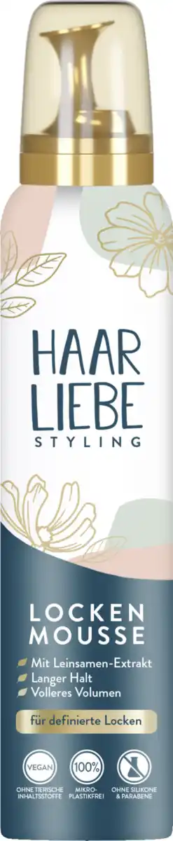 Bild 1 von Haarliebe Styling Lockenmousse, 200 ml