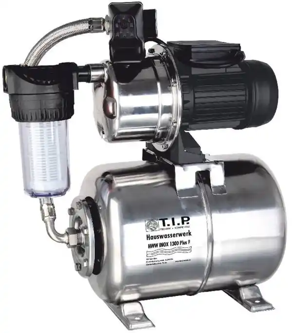 Bild 1 von T.I.P. Hauswasserwerk HWW INOX 1300 PLUS F max. Fördermenge: 4.350 l/h