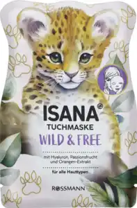 ISANA Tuchmaske Leopard Wild & Free