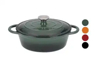 SILVERCREST® Bräter Gusseisen 25 cm / 3,0 Liter