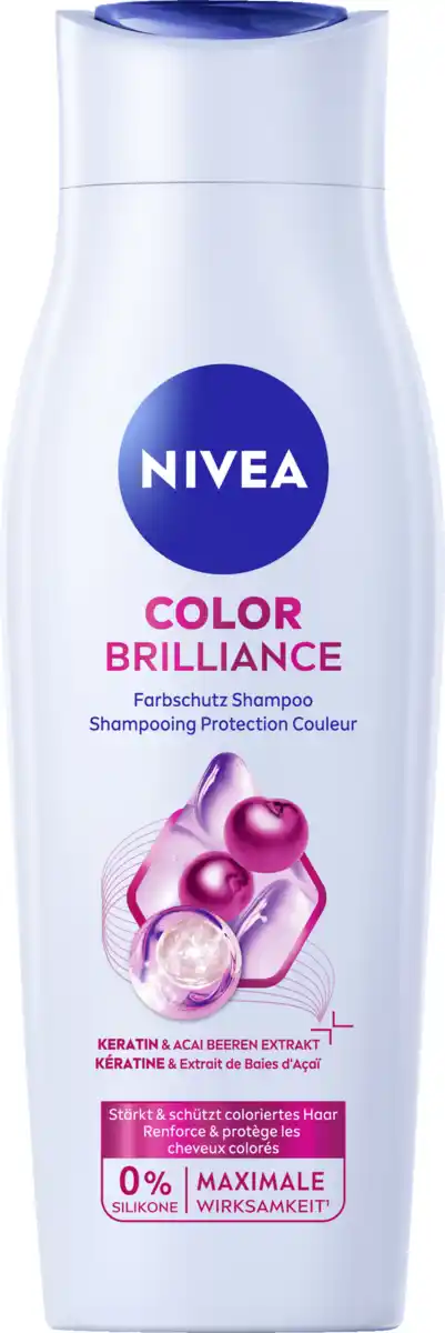 Bild 1 von NIVEA Color Brilliance Farbschutz Shampoo, 250 ml