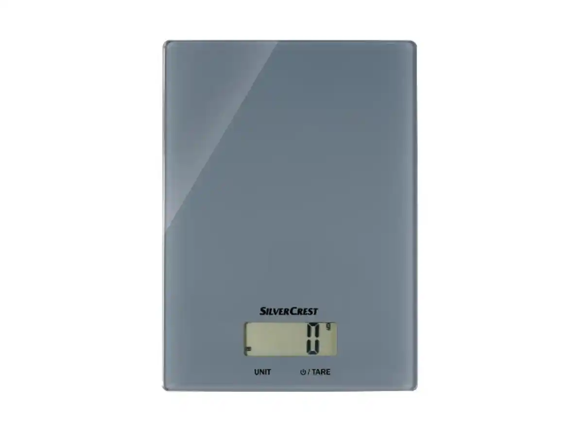 Bild 1 von SILVERCREST® KITCHEN TOOLS Digitale Küchenwaage, mit Elementen in Holzoptik