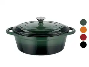 SILVERCREST® Bräter Gusseisen 29 cm / 4,8 Liter